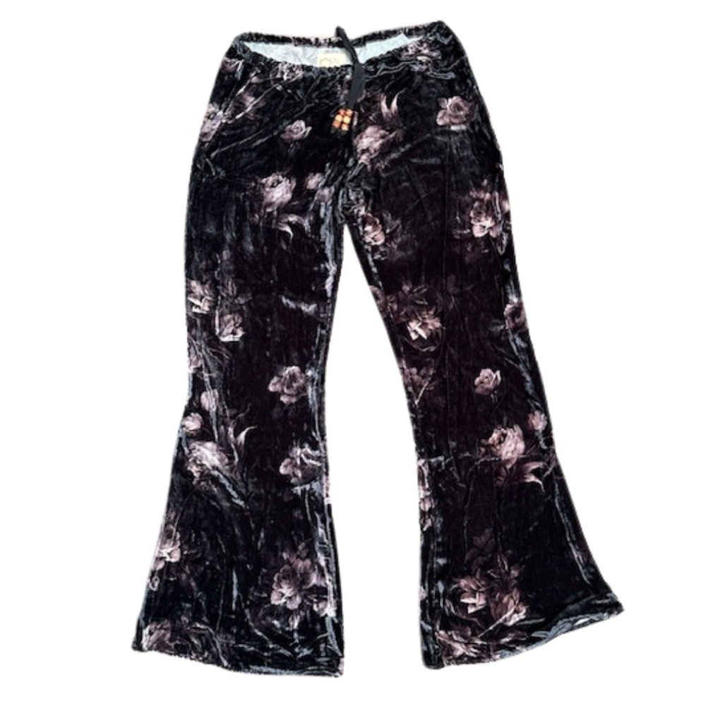 NWT - Chaser Velvet Flare Pants